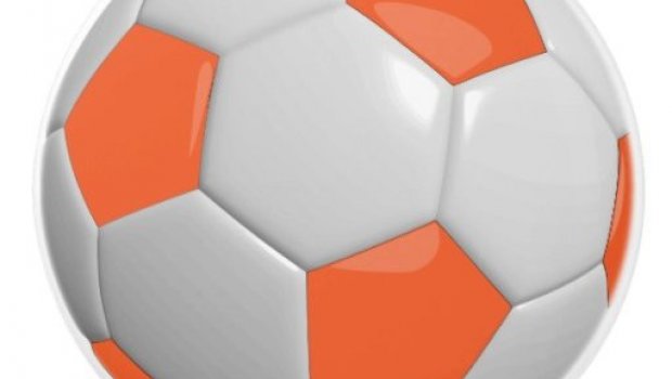 Orange Soccer ball