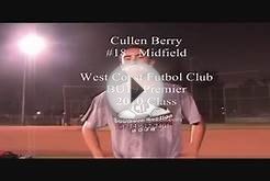 #18 Cullen Berry West Coast Soccer Club BU19 Premier by