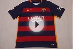 15/16 Barcelona home soccer jersey FANS version on