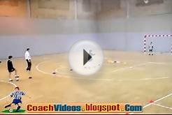 Indoor Soccer Training for children - dribbling and